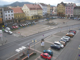 Obraz podglądu z kamery internetowej Děčín - Masaryk Square